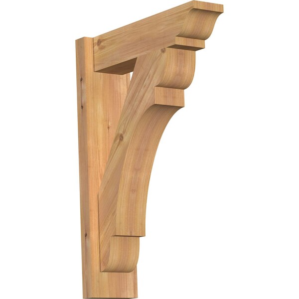Ekena Millwork Olympic Smooth Traditional Outlooker, Western Red Cedar, 5 1/2"W x 18"D x 26"H OUT06X18X26OLY01SWR - main
